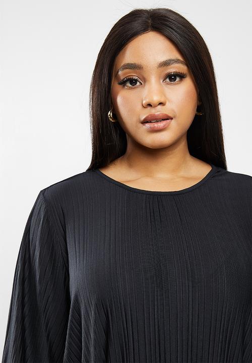 JUNAROSE - Mae 2/4 maxi dress - black