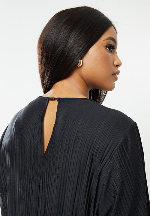 JUNAROSE - Mae 2/4 maxi dress - black