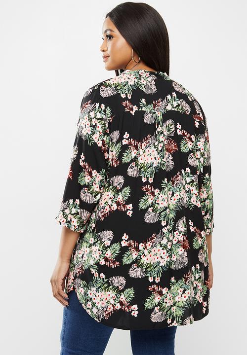 Vero Moda - Plus simply easy 3/4 tunic top - multi
