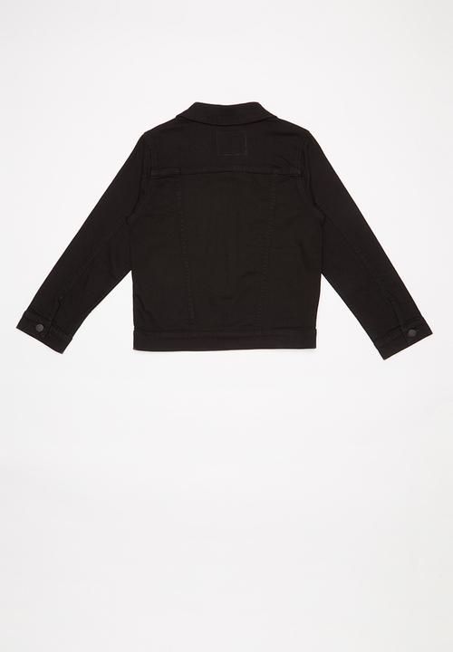 Levi’s® - Denim trucker jacket - black
