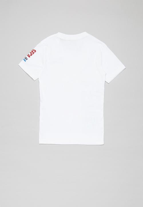Levi’s® - Levis vertical short sleeve tee - white