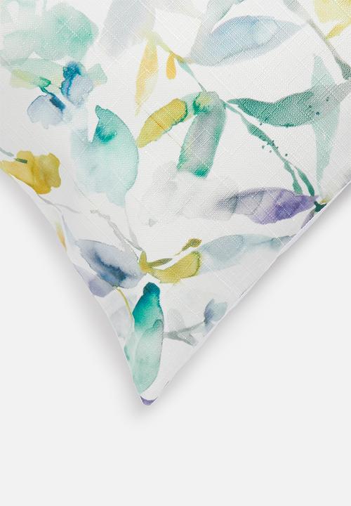 Grey Gardens - Leafy layers cushion cover - acid