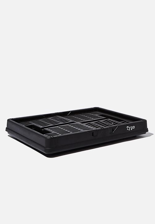 Typo - Large foldable storage -  black