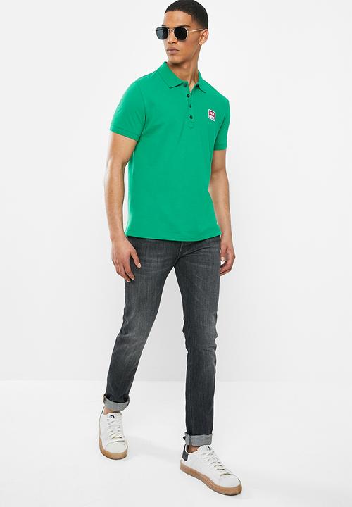 Diesel  - T-kal-patch polo - green