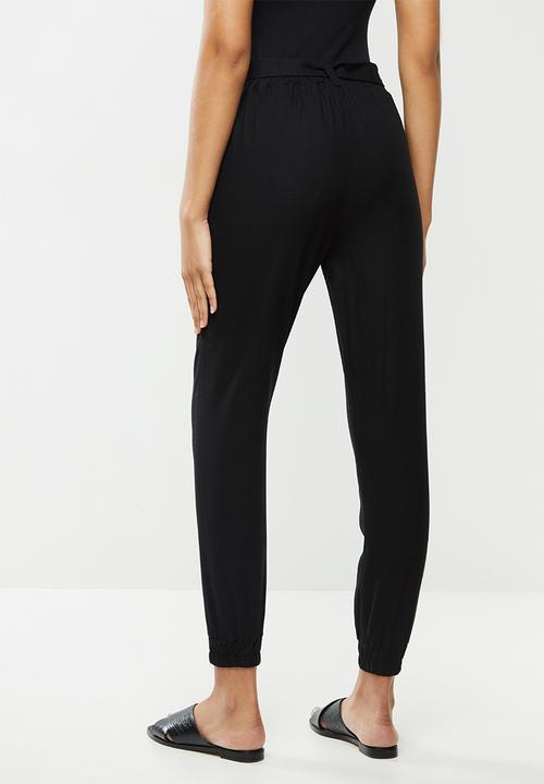 VELVET - Linen jogger pant-ivory