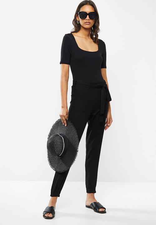 VELVET - Linen jogger pant-ivory