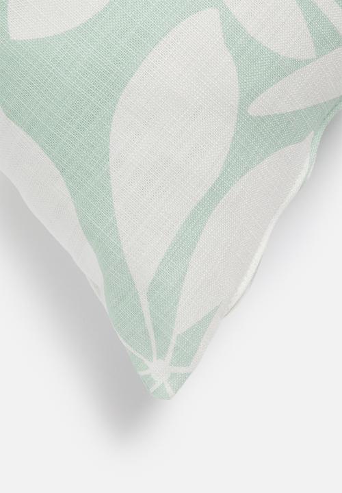 Sixth Floor - Cut-out cushion cover - duckegg