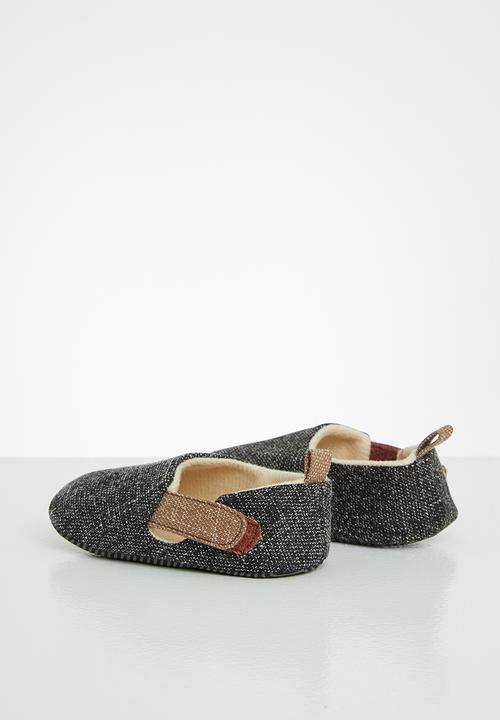 Pop Candy - Baby boys slip-on - black & brown
