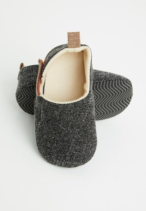 Pop Candy - Baby boys slip-on - black & brown