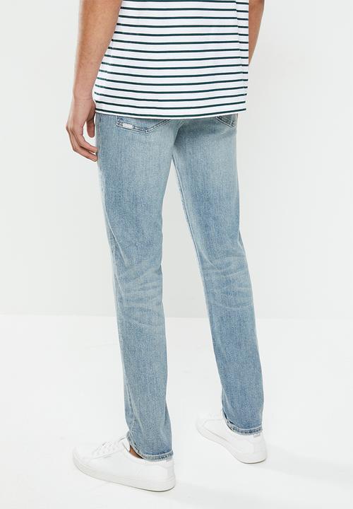 Superdry. - Tyler slim denim - vintage blue