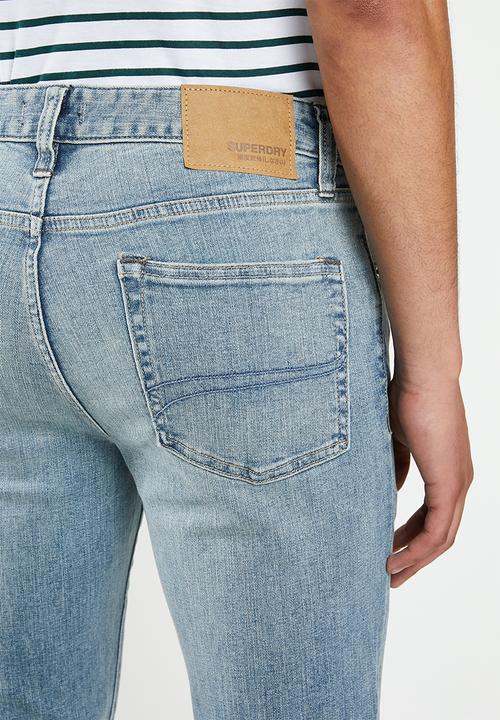 Superdry. - Tyler slim denim - vintage blue