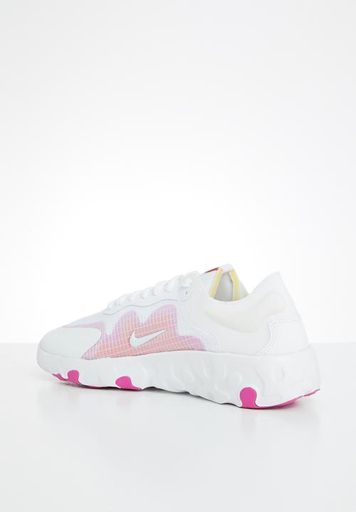 Nike - Renew Lucent - white/white-team orange-fire pink