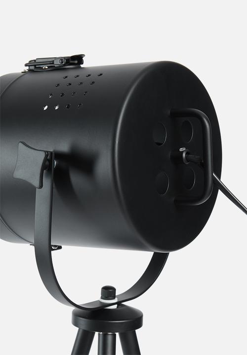 Sixth Floor - Hyde tripod floor lamp - black