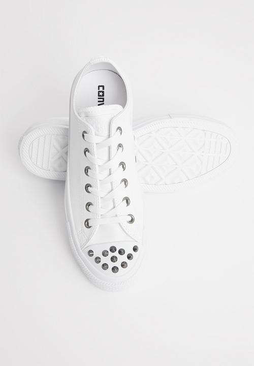 Converse - CTAS sl + studs lo  - white