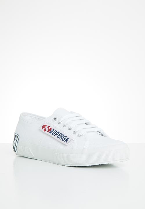 SUPERGA - 2750 big branded loud classic lo - white