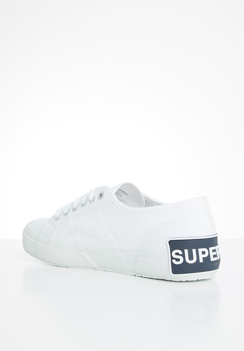 SUPERGA - 2750 big branded loud classic lo - white