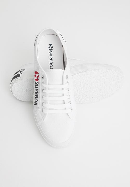 SUPERGA - 2750 big branded loud classic lo - white