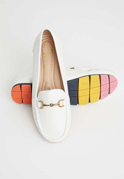 Butterfly Feet - Linhaven loafer - white