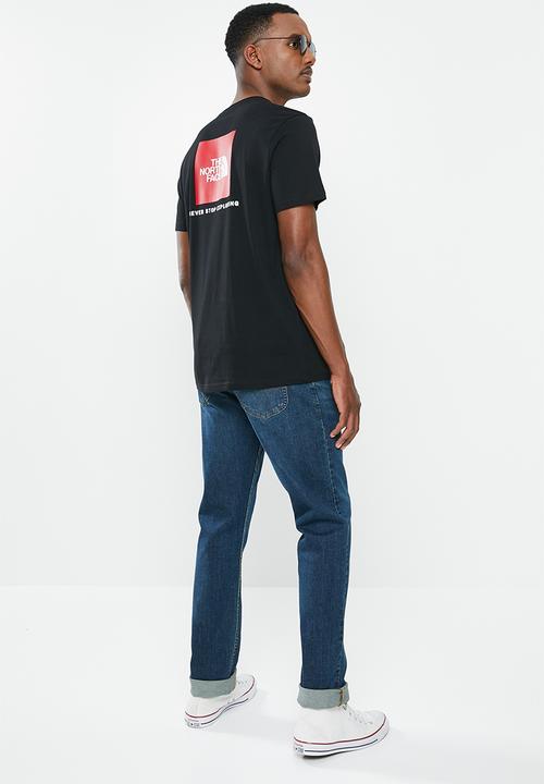 The North Face - Short sleeve redbox tee - black