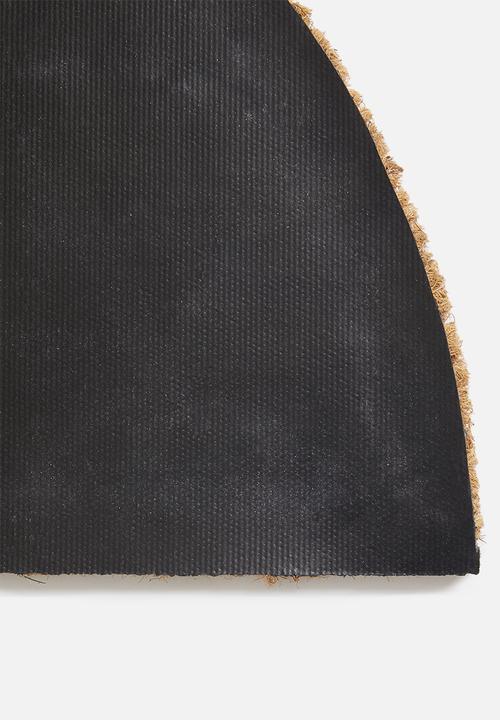 Present Time - Fairytale doormat -  natural & white