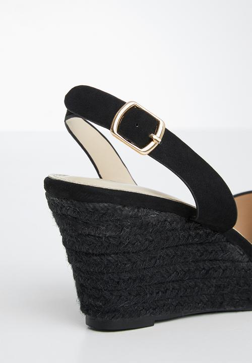 edit - Toya espadrille - black