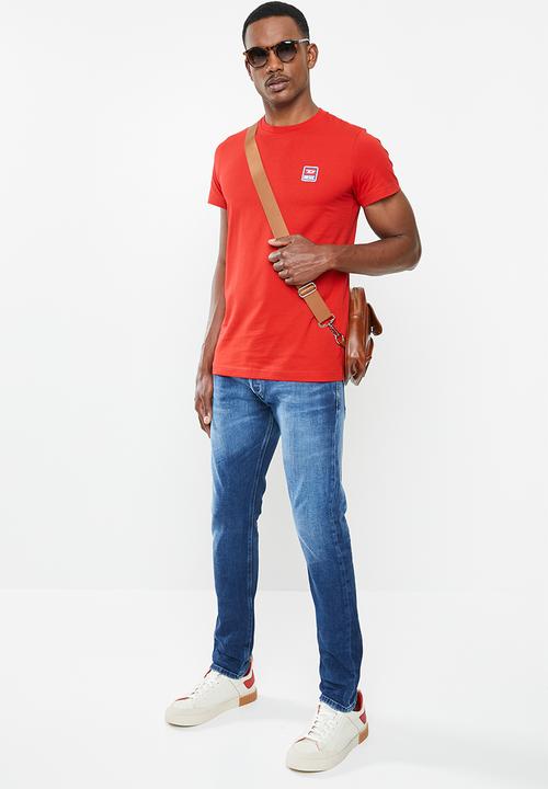 Diesel  - T-diego-div maglietta - red
