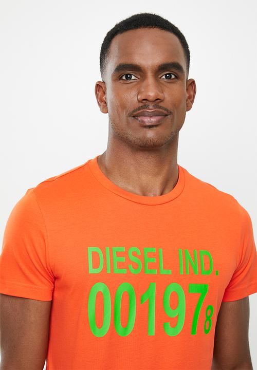 Diesel  - T-diego T-shirt - orange