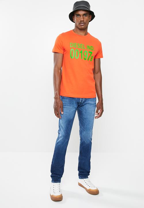Diesel  - T-diego T-shirt - orange
