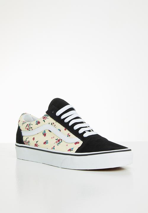 Vans - Old Skool - ditsy floral classic white & true white