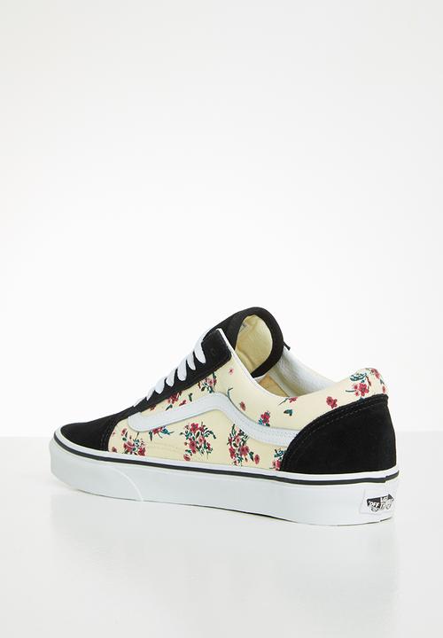 Vans - Old Skool - ditsy floral classic white & true white