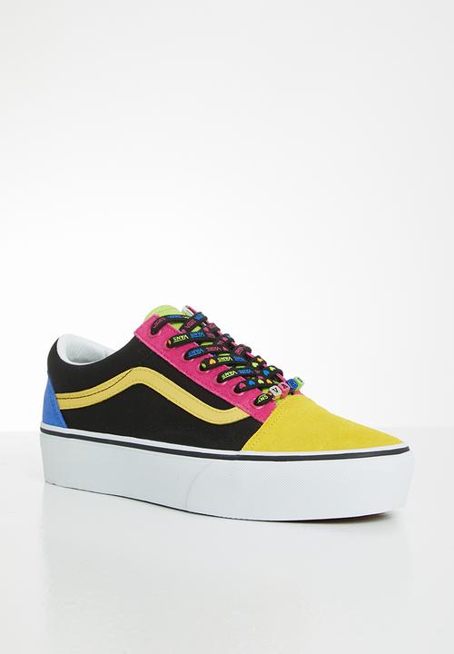 Vans - Old Skool platform - vans beads multi & true white
