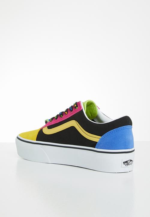 Vans - Old Skool platform - vans beads multi & true white