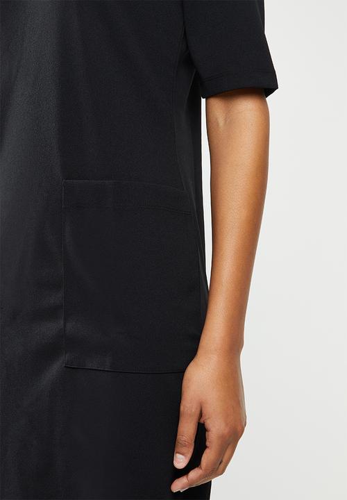 Jacqueline de Yong - One catia treats pocket dress - black