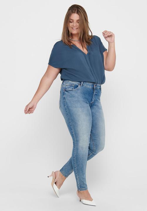 Carmakoma - Romana in-one top - blue 