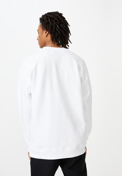 Factorie - Los angeles fleece top - white