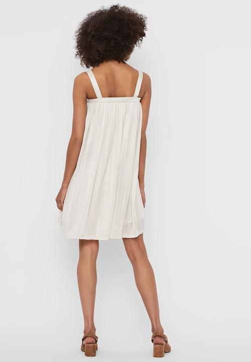 Vero Moda - Limara sl short dress - neutral