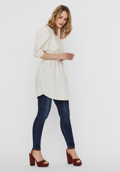 Vero Moda - Olivia 3/4 tunic - white