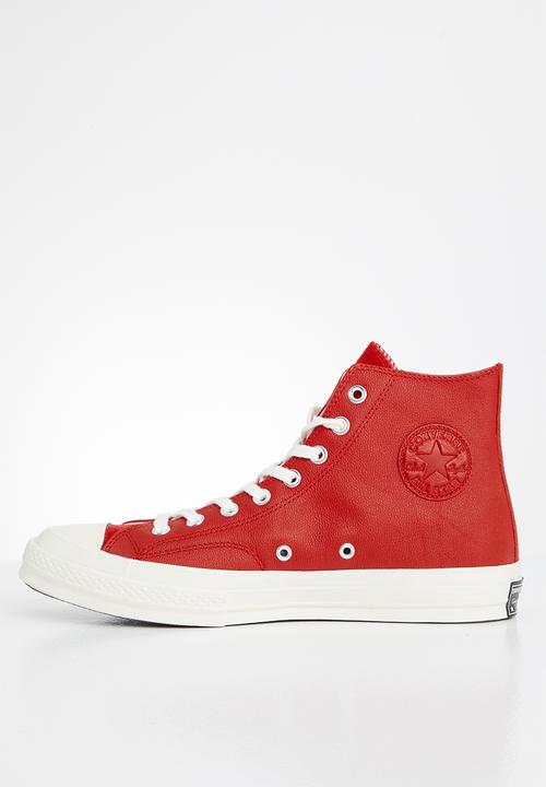 Converse - Ctas 70's wordmark wool hi m 159677c - enamel red