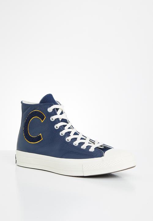 Converse - Ctas 70's wordmark wool hi m 159678c - navy/mineralyellow 