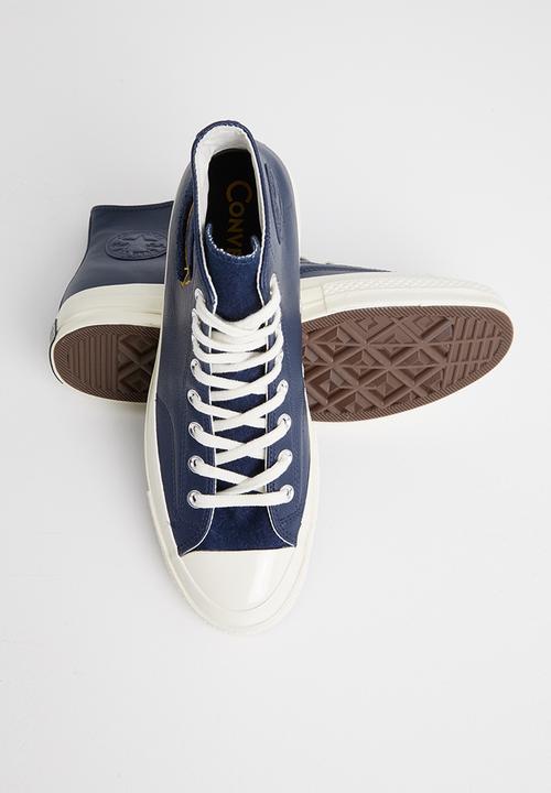 Converse - Ctas 70's wordmark wool hi m 159678c - navy/mineralyellow 