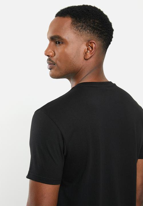 POLO - PRS printed logo tee - black