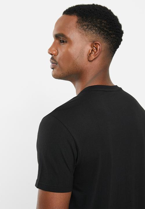 POLO - PRS embroidered logo tee - black