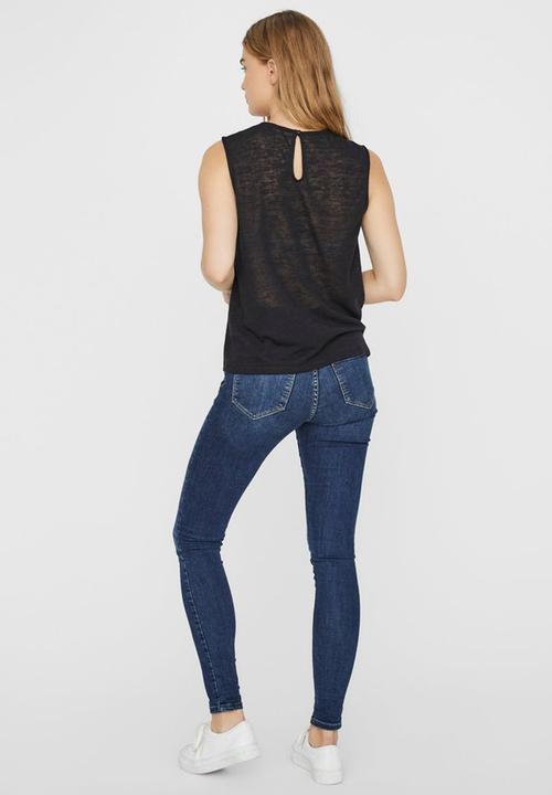 Vero Moda - Karola top - black