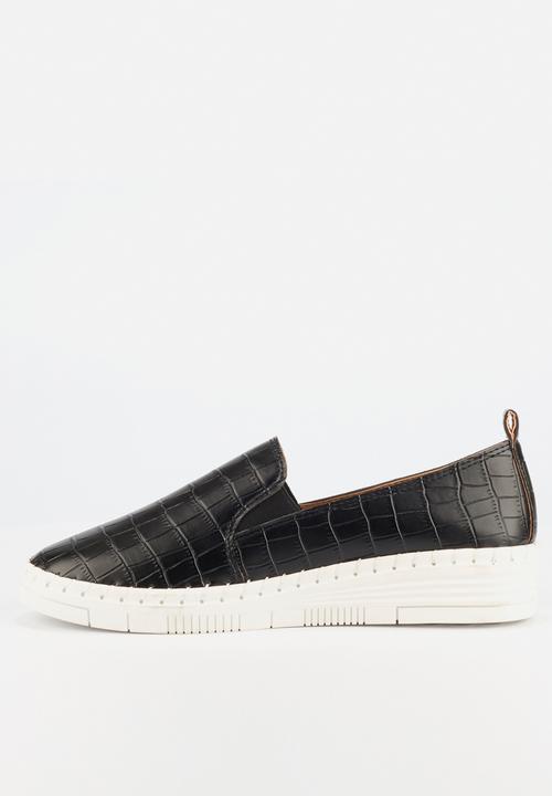 Butterfly Feet - Bean sneaker - black