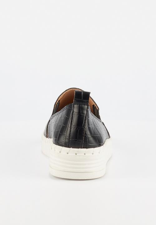 Butterfly Feet - Bean sneaker - black