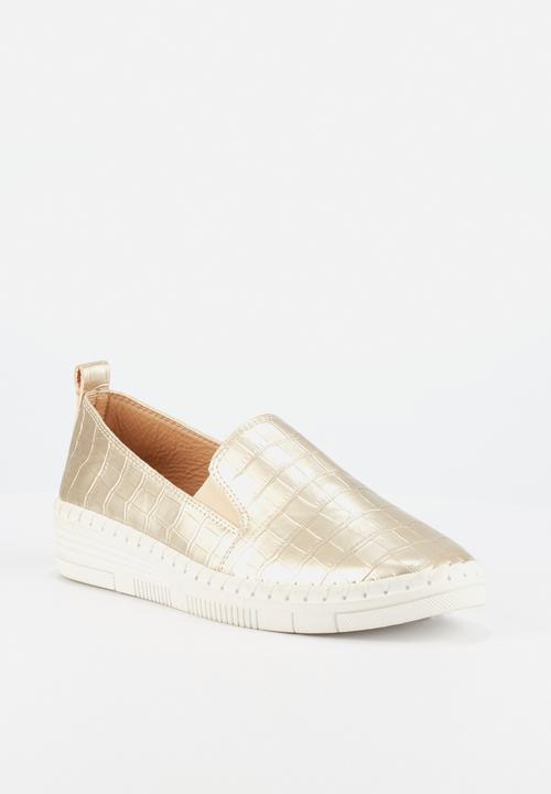 Butterfly Feet - Bean sneaker - gold