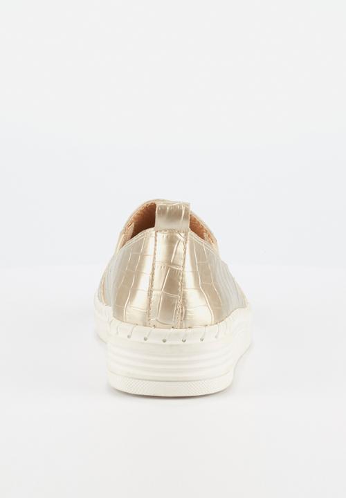Butterfly Feet - Bean sneaker - gold