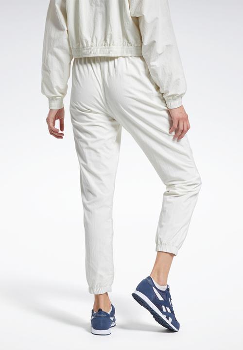 Reebok - Clf fr vector trackpants - white