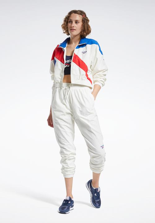 Reebok - Clf fr vector trackpants - white