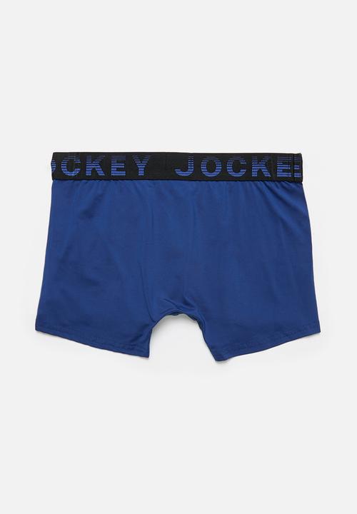 Jockey - Single plain nylon stretch short trunks - limoges